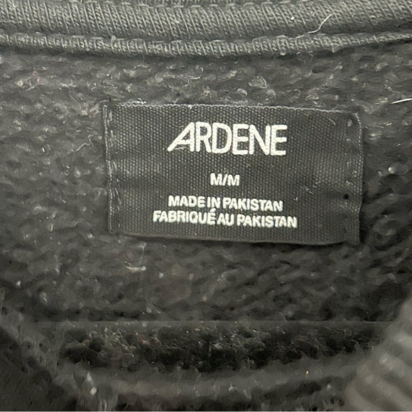 Oversized Lake Tahoe Black Sweatshirt, Sz M - Picture 3 of 6